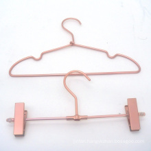 Hot Sale Copper Brass Color Hanger Metal Baby Hanger Set Hangers
